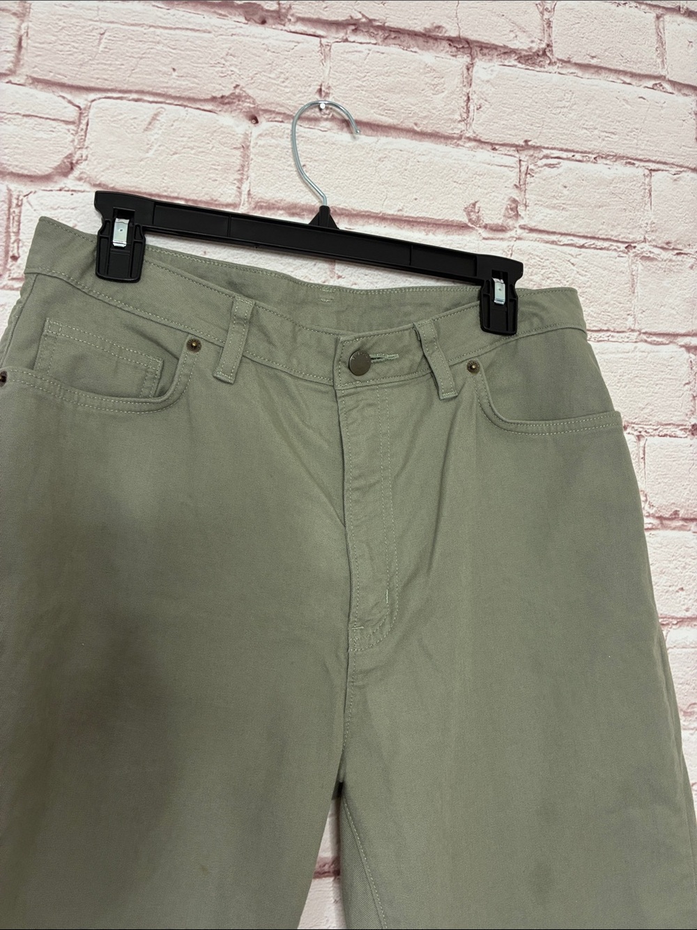 Patagonia Classic Straight Ankle Crop Pants in River Rock Like New Size 10 - Picture 5 of 9